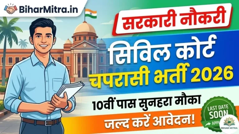 Civil Court Peon Vacancy 2026