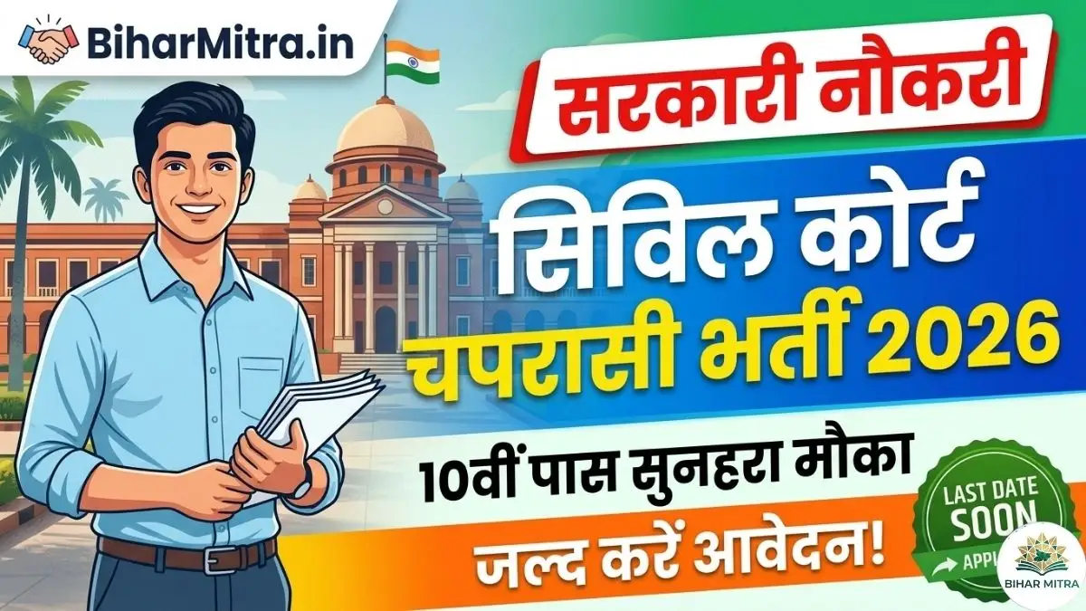Civil Court Peon Vacancy 2026
